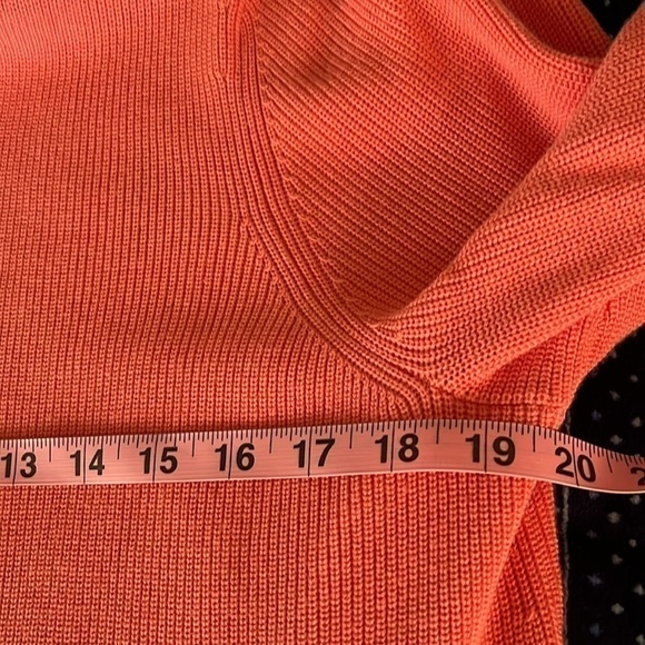 NWOT Talbots Women’s Coral Cardigan With Side Zippers Size Large - Picture 6 of 7